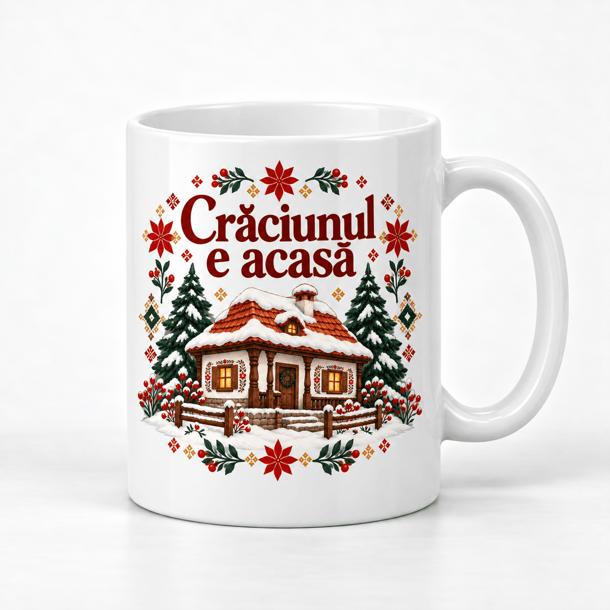Cană de Crăciun - Crăciunul e acasă